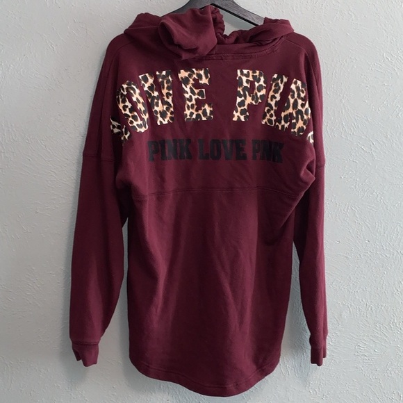 Vs leopard tunic hoodie